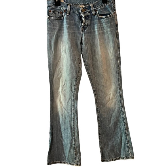 Abercrombie & Fitch Made in USA Womens Boot Cut Jeans 2000s size 2 regular - Picture 1 of 9